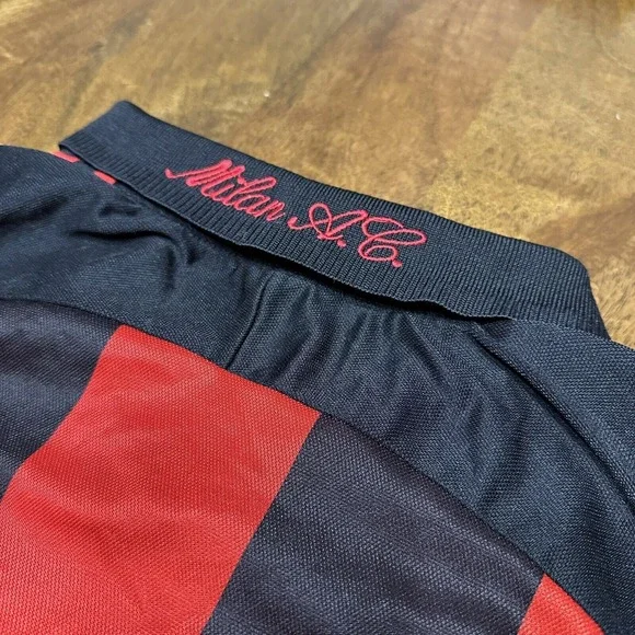 Vintage Mens‎ adidas AC Milan Home football shirt Soccer Jersey 2000 Size XL